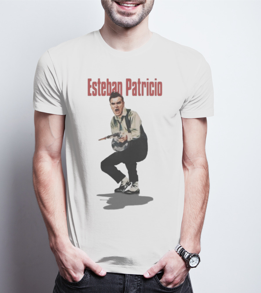 Esteban Patricio Morrissey Style Iconic Pose T-Shirt