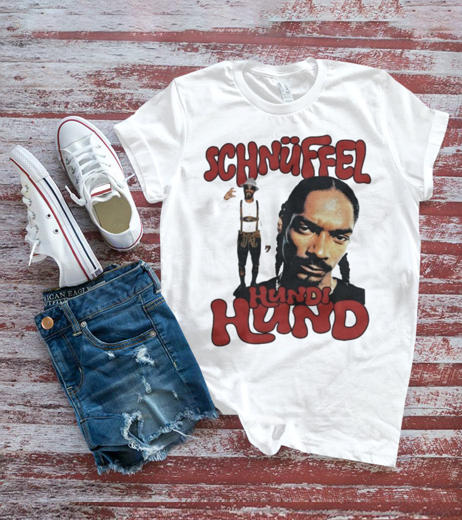 Snoop Dogg Schnüffel Hundi Hund German Style T-Shirt