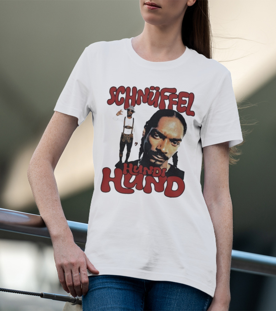 Snoop Dogg Schnüffel Hundi Hund German Style T-Shirt
