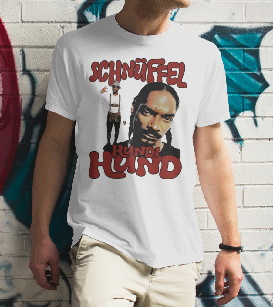 Snoop Dogg Schnüffel Hundi Hund German Style T-Shirt