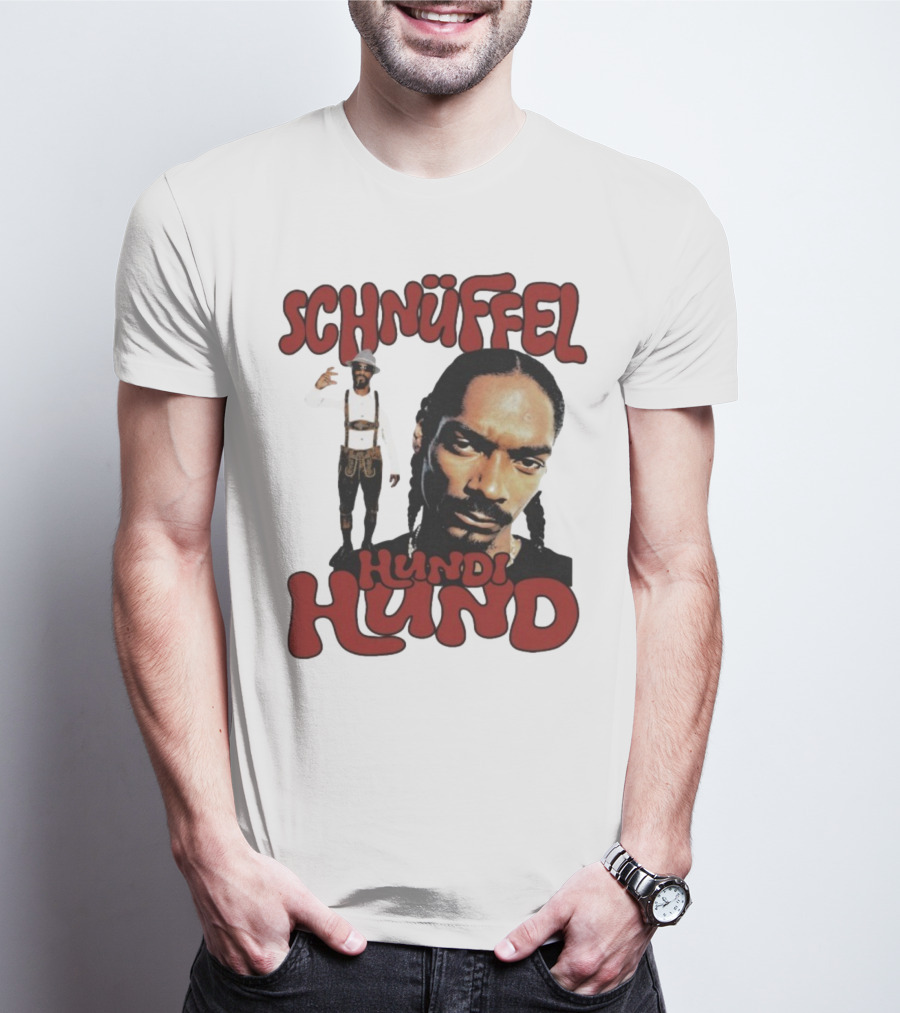 Snoop Dogg Schnüffel Hundi Hund German Style T-Shirt