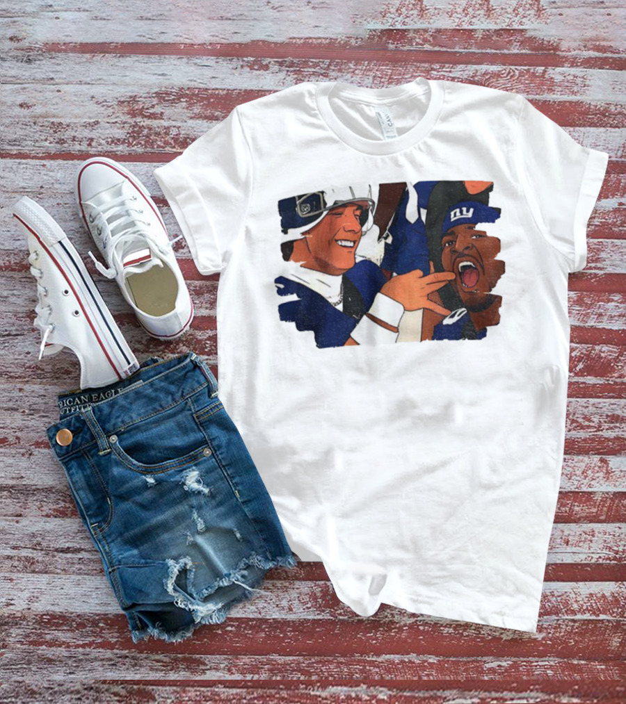 Jaxson Dart Cam Skattebo New York Giants Football Funny Moment NY Giants Helmets T-Shirt