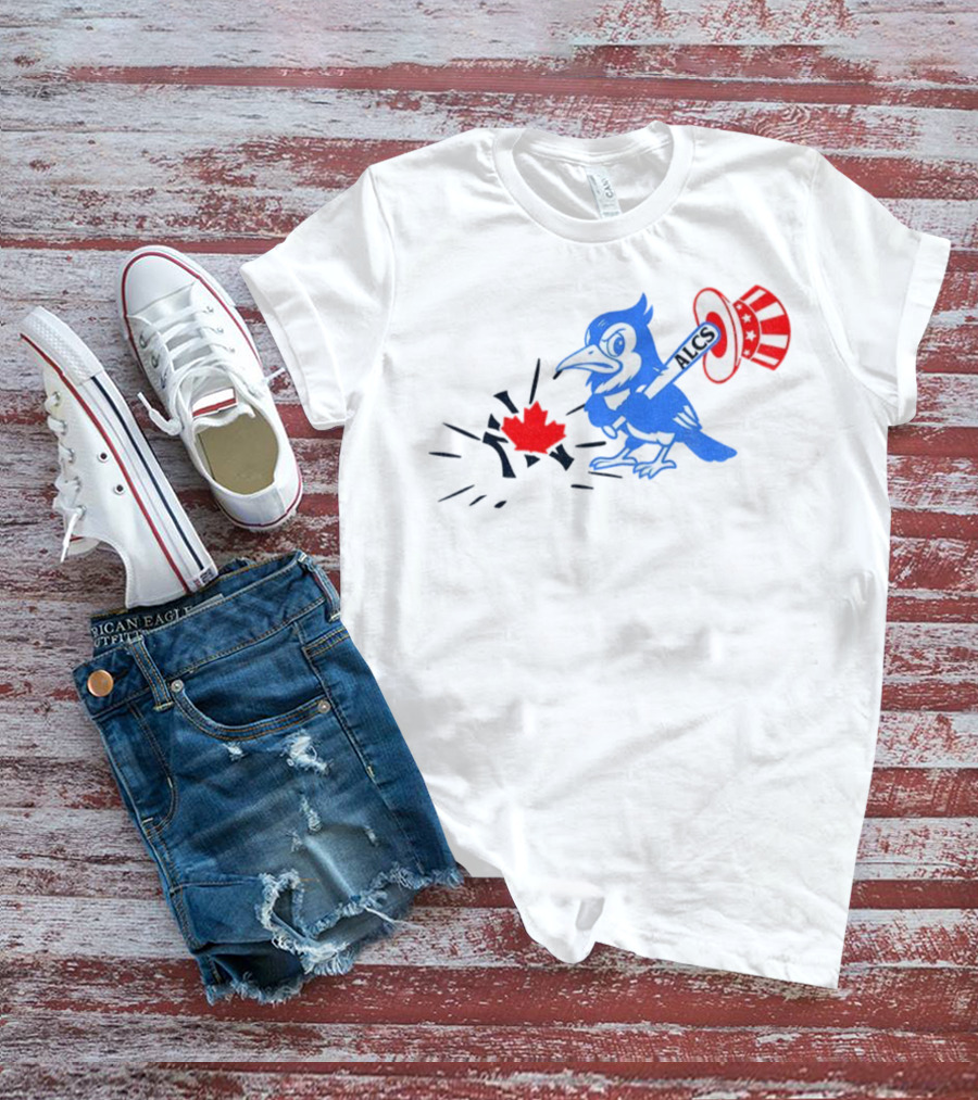 Toronto Blue Jay ALCS Victory New York Yankees Defeated With Maple Leaf Impact T-Shirt