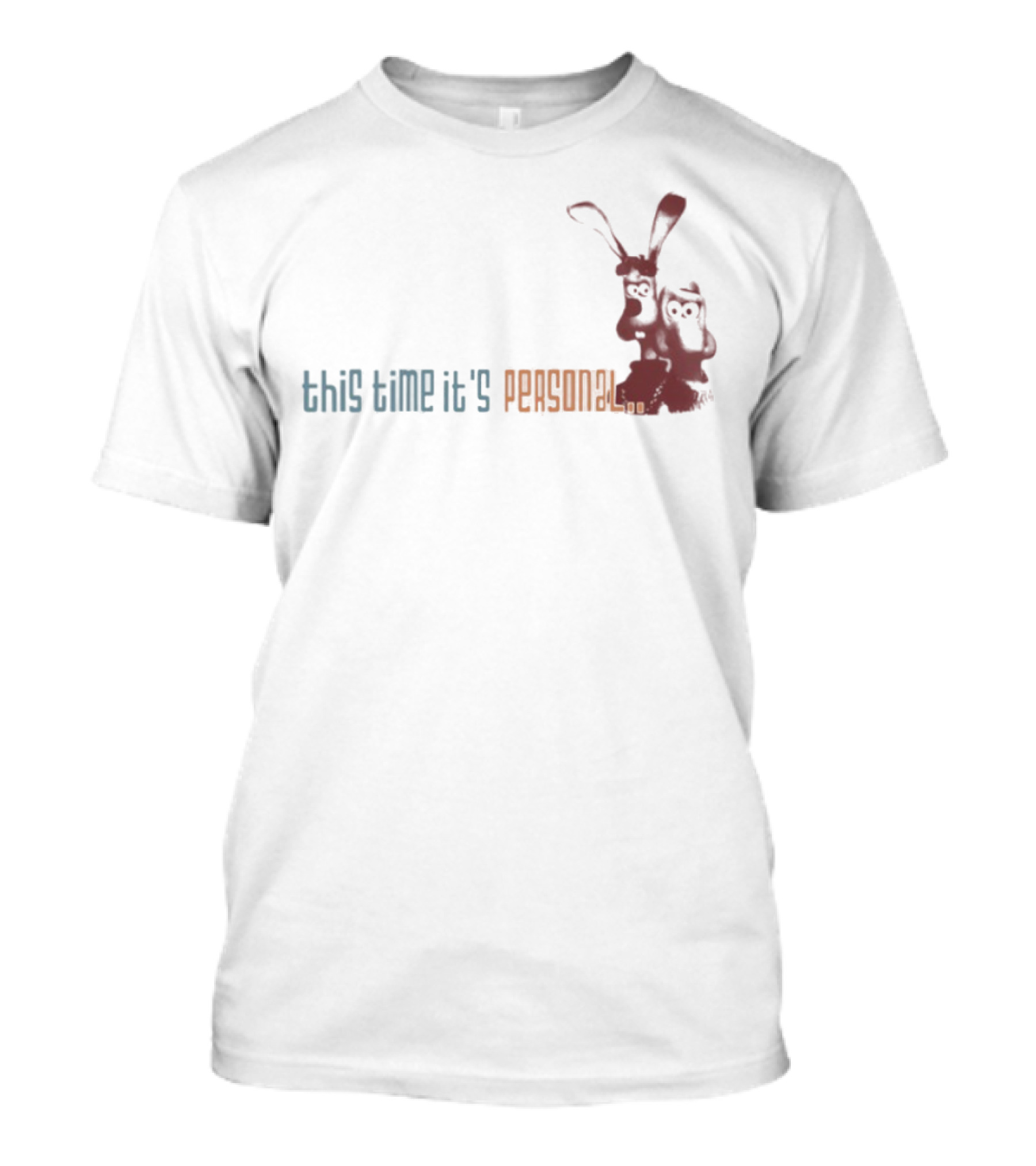 This Time It's Personal Roger Rabbit Silhouette T-Shirt