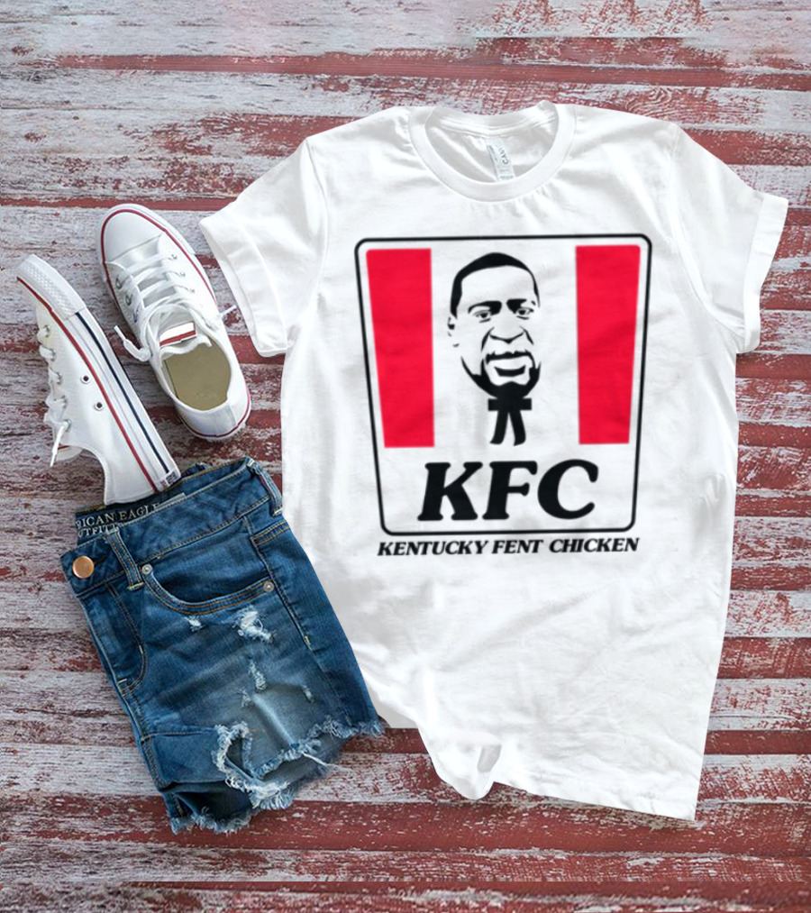 KFC Kentucky Fent Chicken Parody Red Bucket T-Shirt
