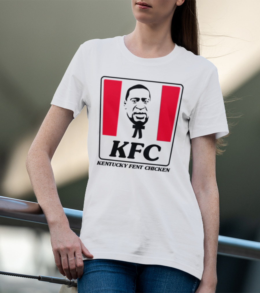 KFC Kentucky Fent Chicken Parody Red Bucket T-Shirt