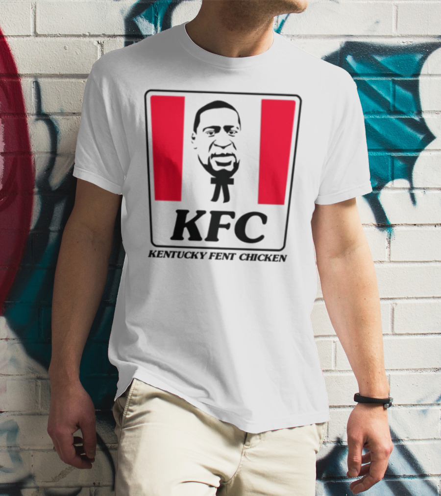KFC Kentucky Fent Chicken Parody Red Bucket T-Shirt