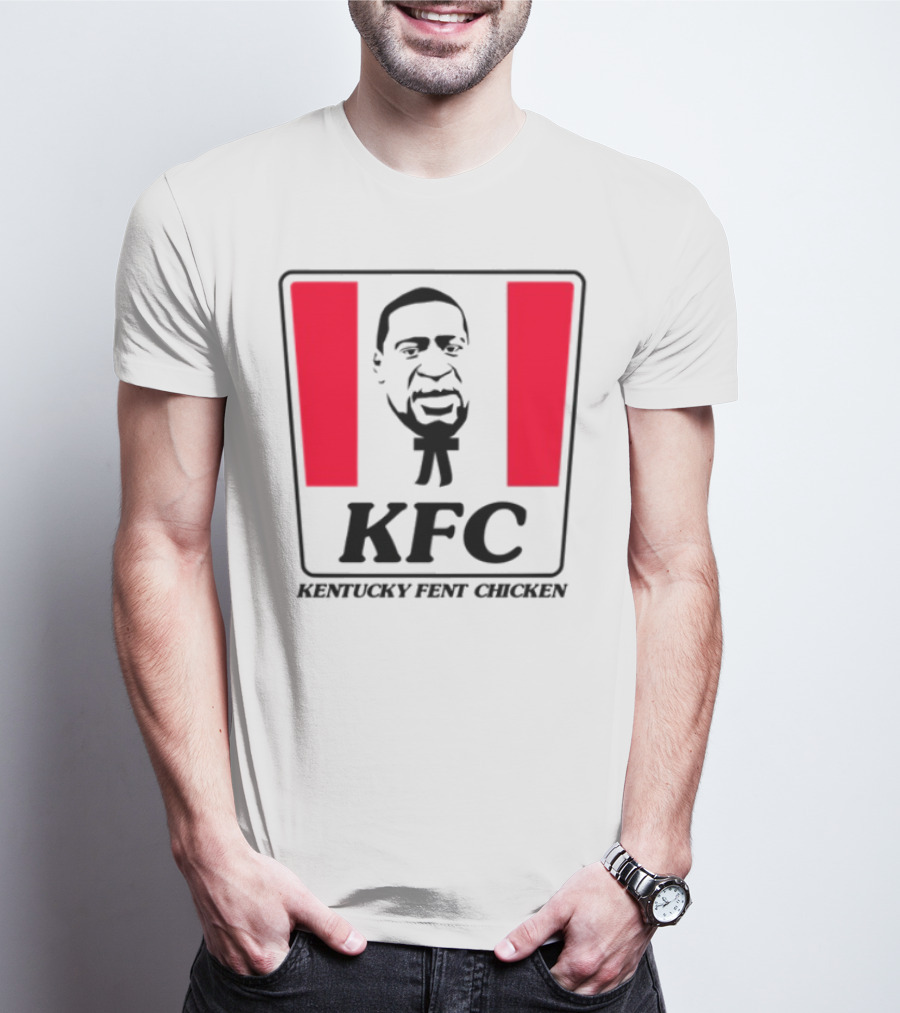 KFC Kentucky Fent Chicken Parody Red Bucket T-Shirt