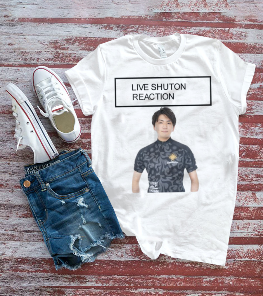 Live Shuton Reaction GameStar Esports Pattern MST Team Wear T-Shirt