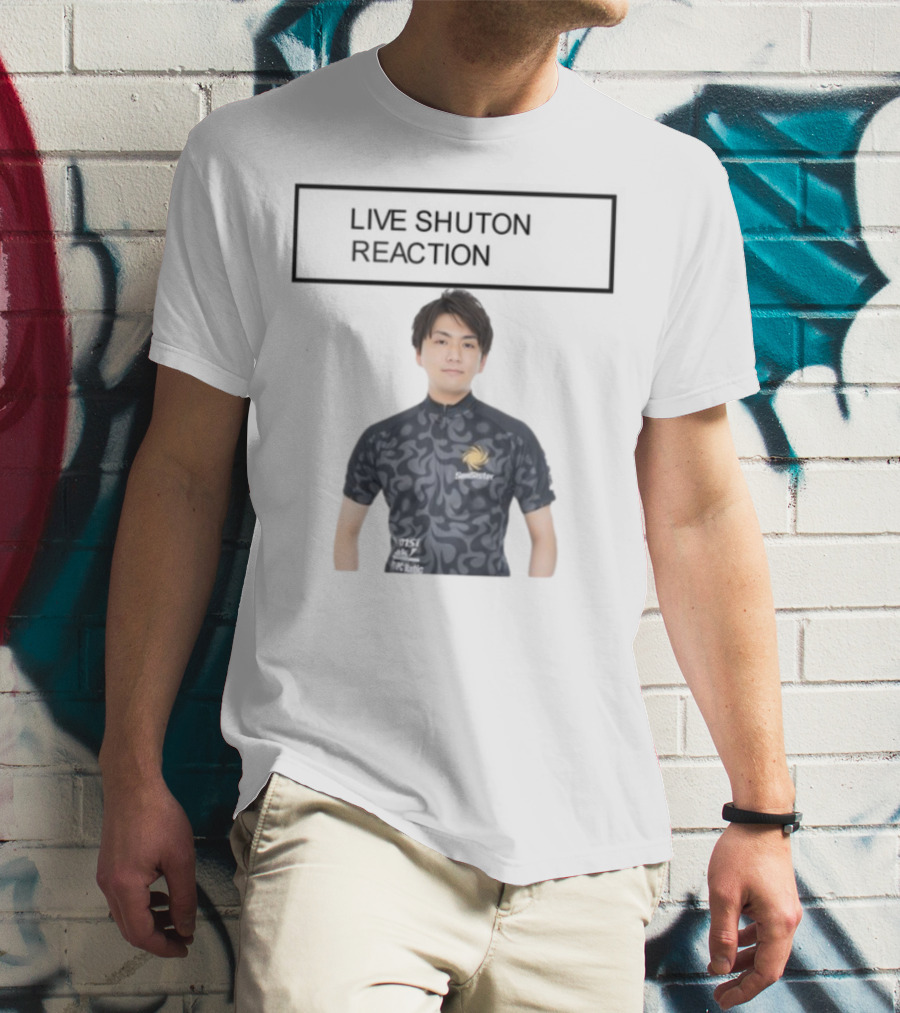Live Shuton Reaction GameStar Esports Pattern MST Team Wear T-Shirt