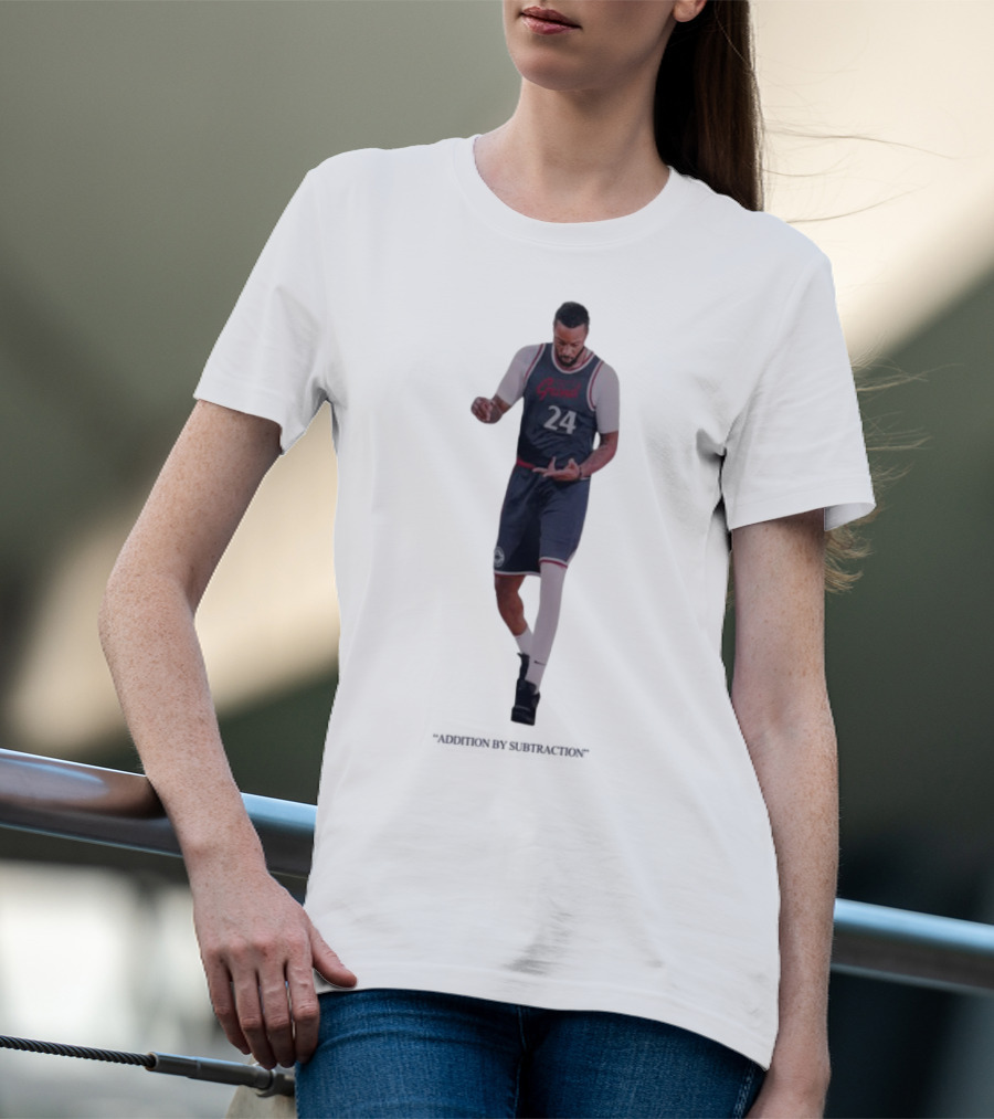 Norman Powell Grind 24 Basketball Addition By Subtraction T-Shirt