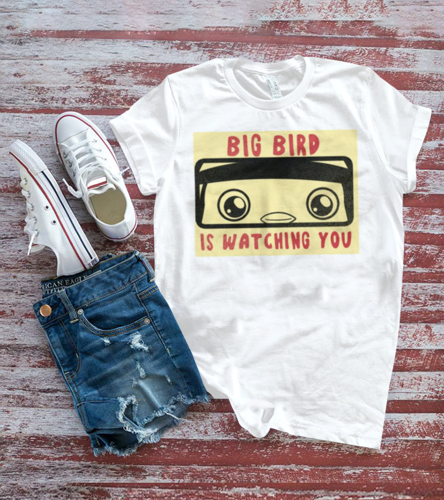 Big Bird Is Ing You Pudgy Penguins T-Shirt