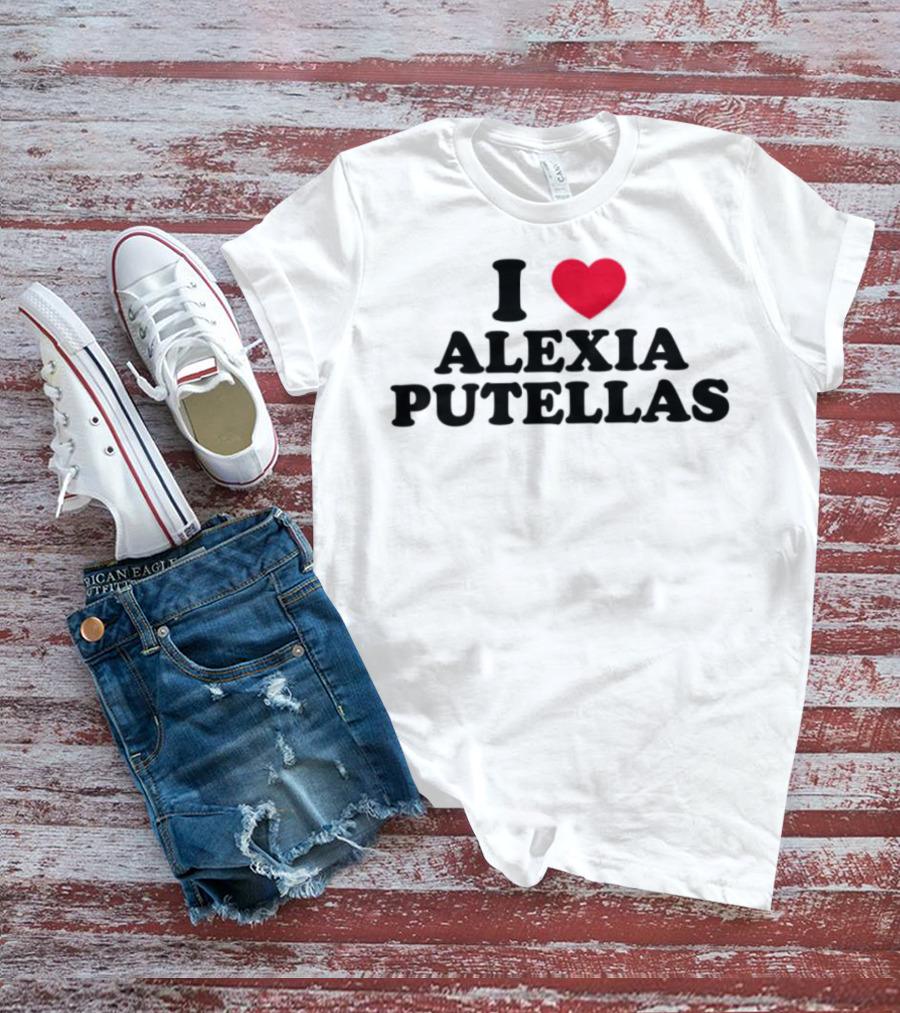 I Love Alexia Putellas Femenisolo Fan Merchandise T-Shirt