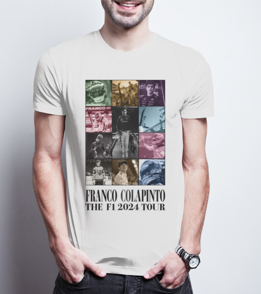 Franco Colapinto Bullet Racing F1 2024 Tour T-Shirt