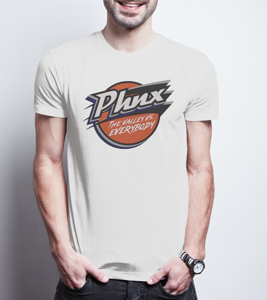Phnx The Valley Vs Everybody Phoenix Mercury Basketball Tee T-Shirt
