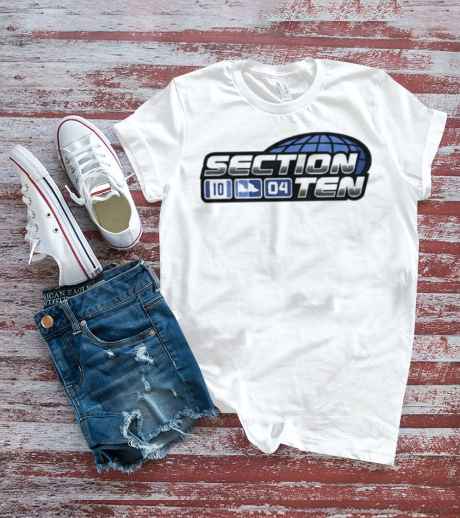 Section Ten 10 04 WS Globe T-Shirt