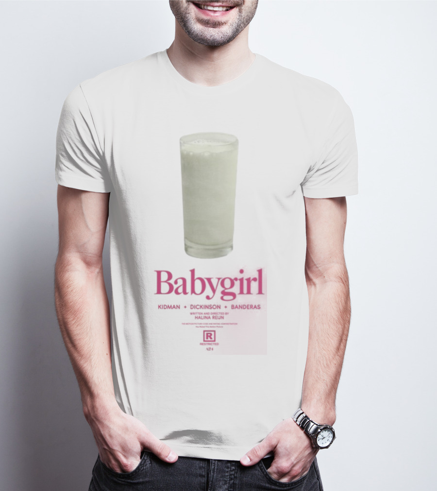 Babygirl Milch Bleib Frisch Undendbar Kaputtbar Tinte Ozean T-Shirt