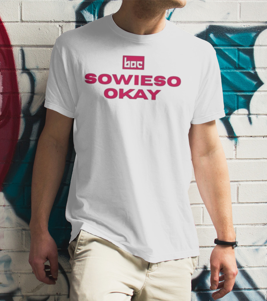 Bac Sowieso Okay Bold Red T-Shirt