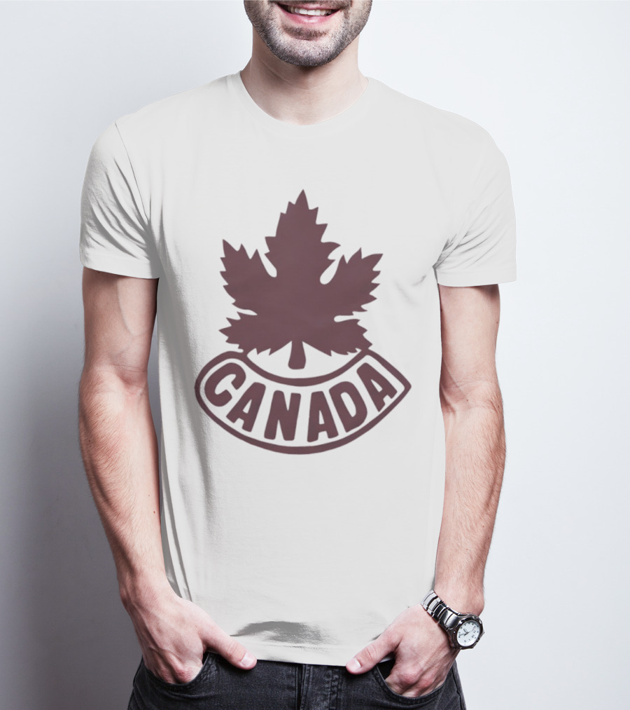 Canada Maple Leaf Badge T-Shirt