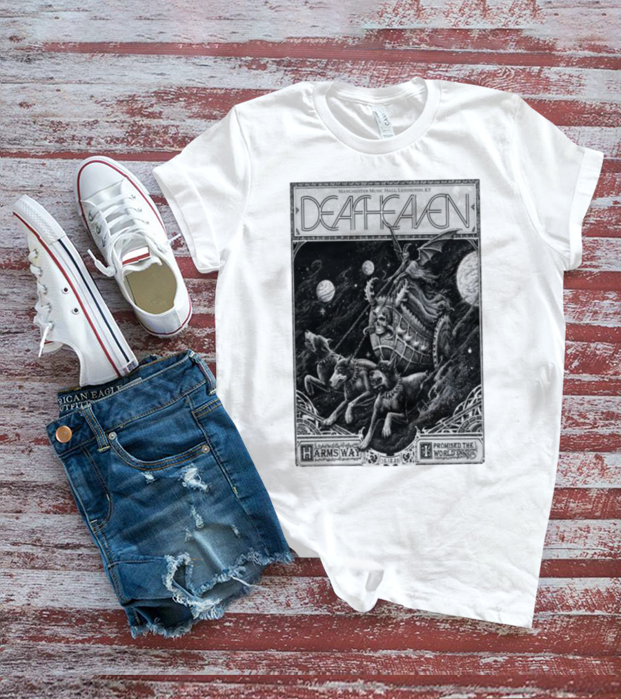 Deafheaven Manchester Music Hall Lexington KY Harms Way Promised The World 10.12.25 T-Shirt
