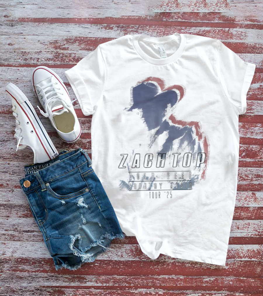 Zach Top Double Zach Hat Outline 1995 T-Shirt