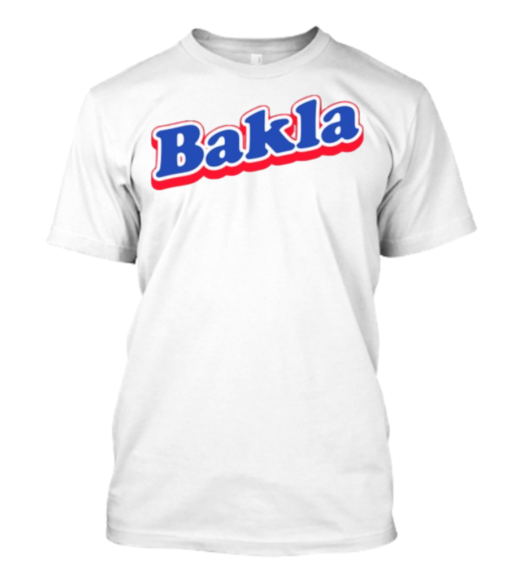 Bakla Bold Blue And Red T-Shirt