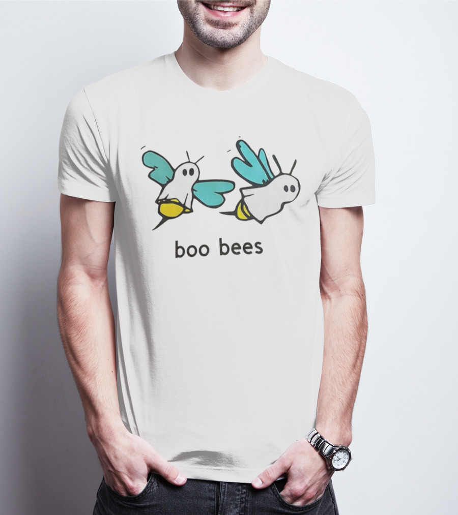 Boo Bees Halloween 2025 Bee Ghosts T-Shirt