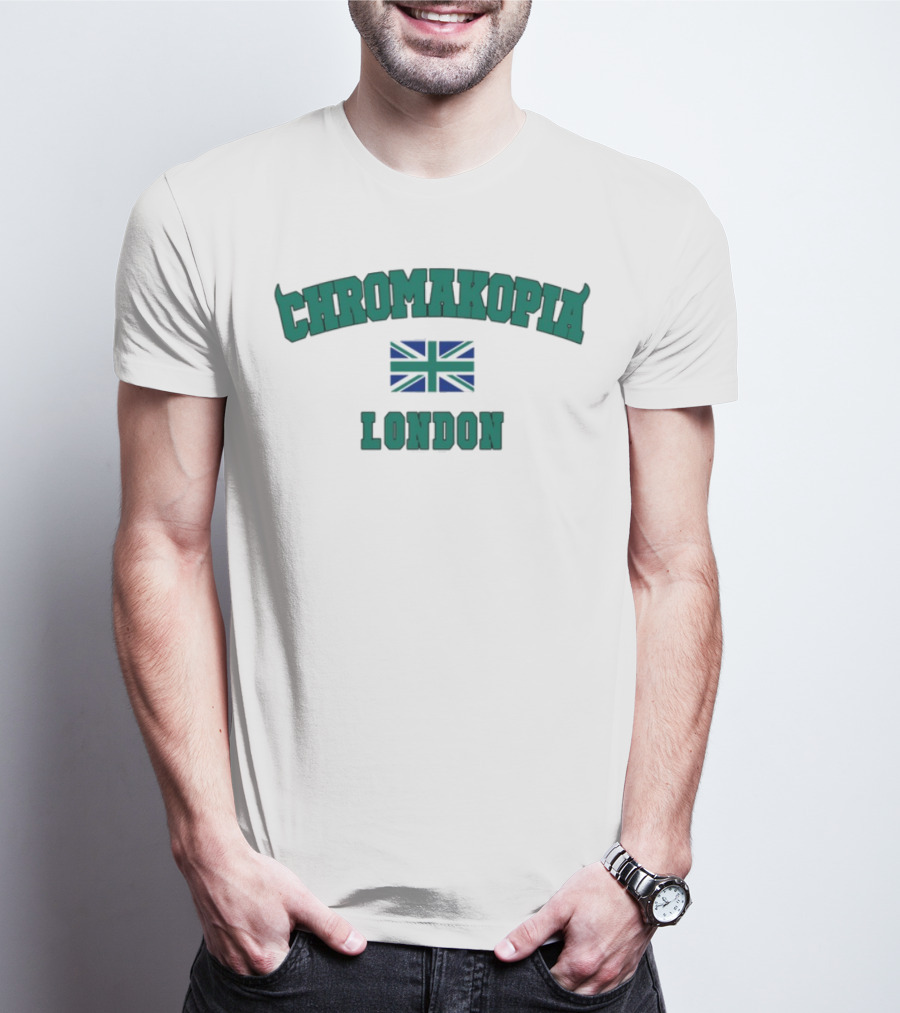 Chromakopia London Union Jack Flag Graphic T-Shirt