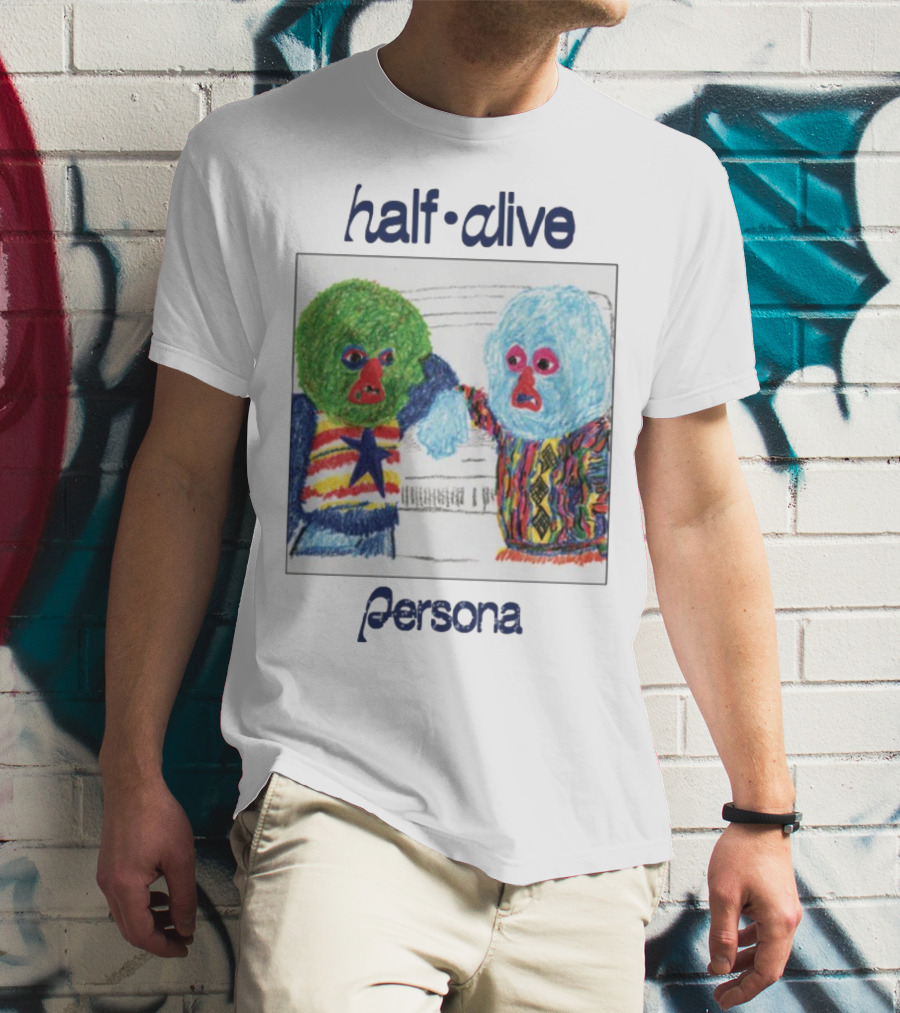 Half Alive Persona Crayon Art Duo T-Shirt