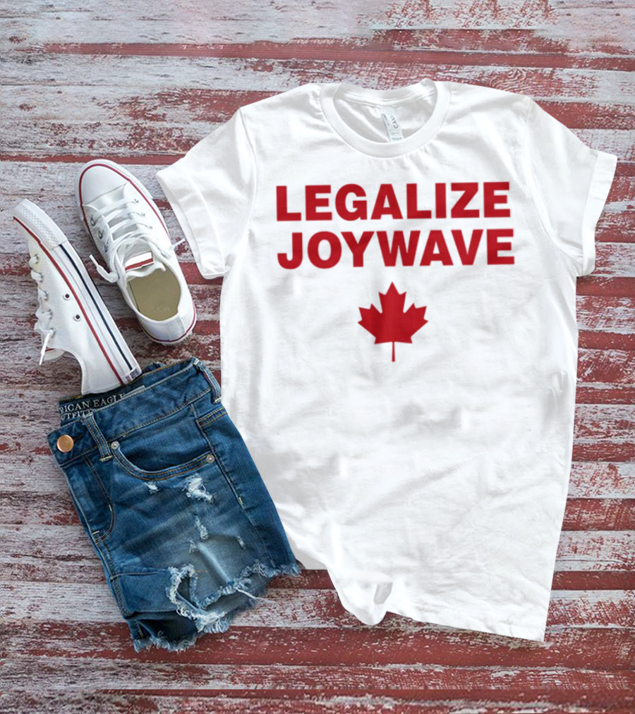 Legalize Joywave Maple Leaf Icon Canada Theme T-Shirt