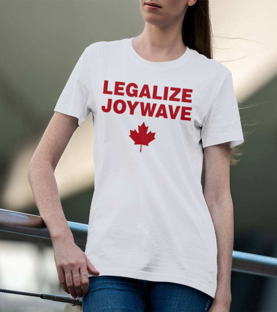Legalize Joywave Maple Leaf Icon Canada Theme T-Shirt