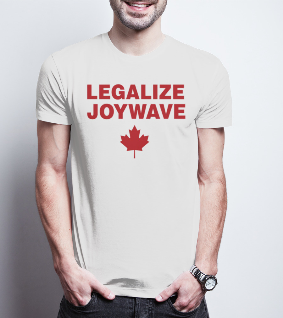 Legalize Joywave Maple Leaf Icon Canada Theme T-Shirt
