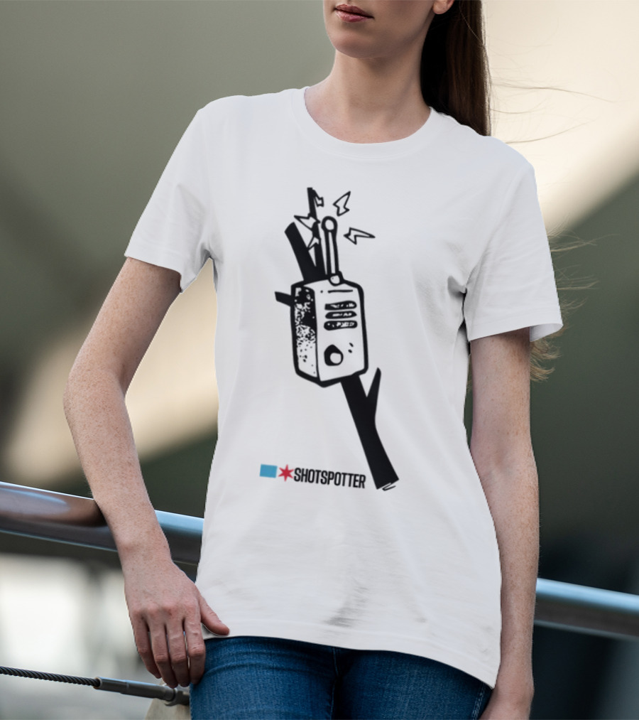 Raymondalopez Walkie-Talkie Shotspotter Image T-Shirt