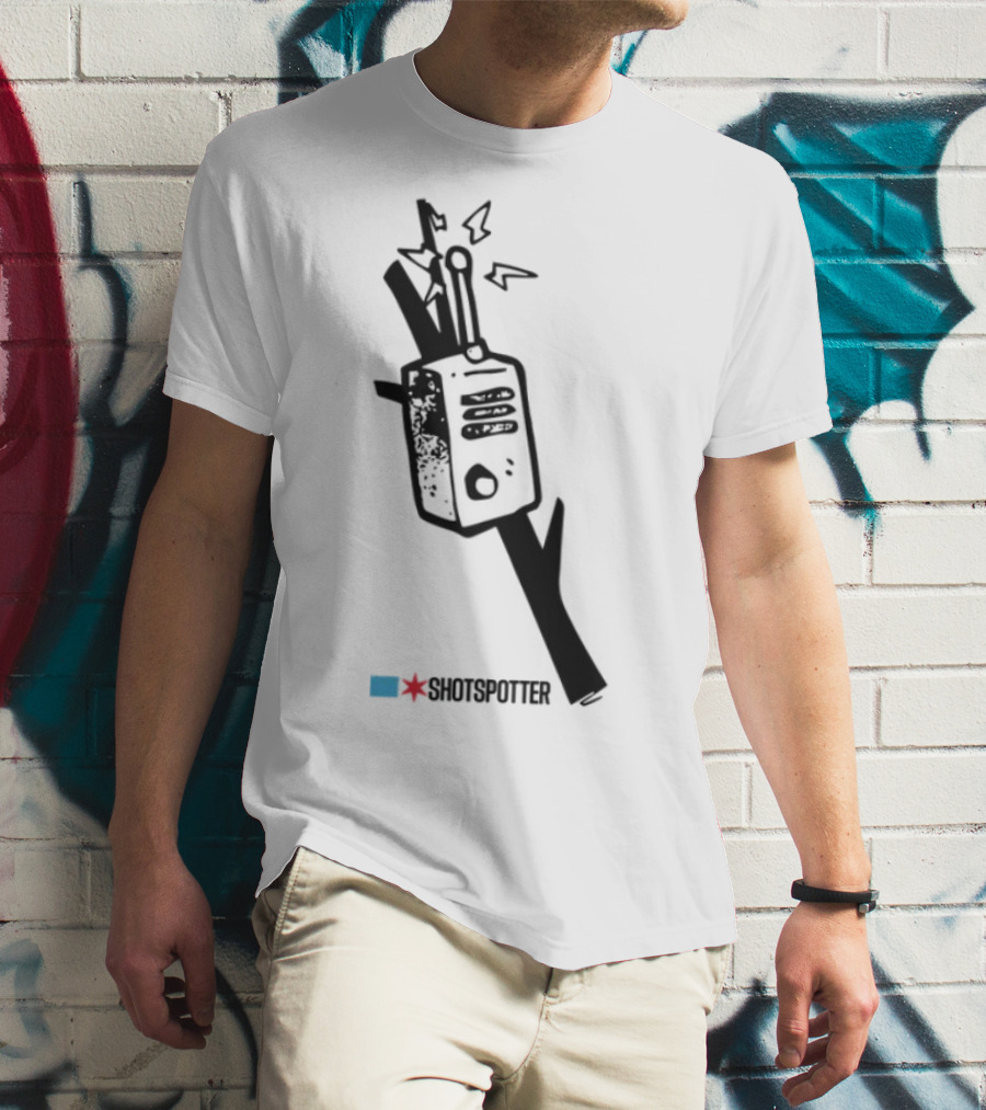 Raymondalopez Walkie-Talkie Shotspotter Image T-Shirt