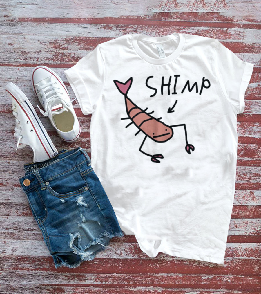 Shimp Cartoon Character Wors S T-Shirt