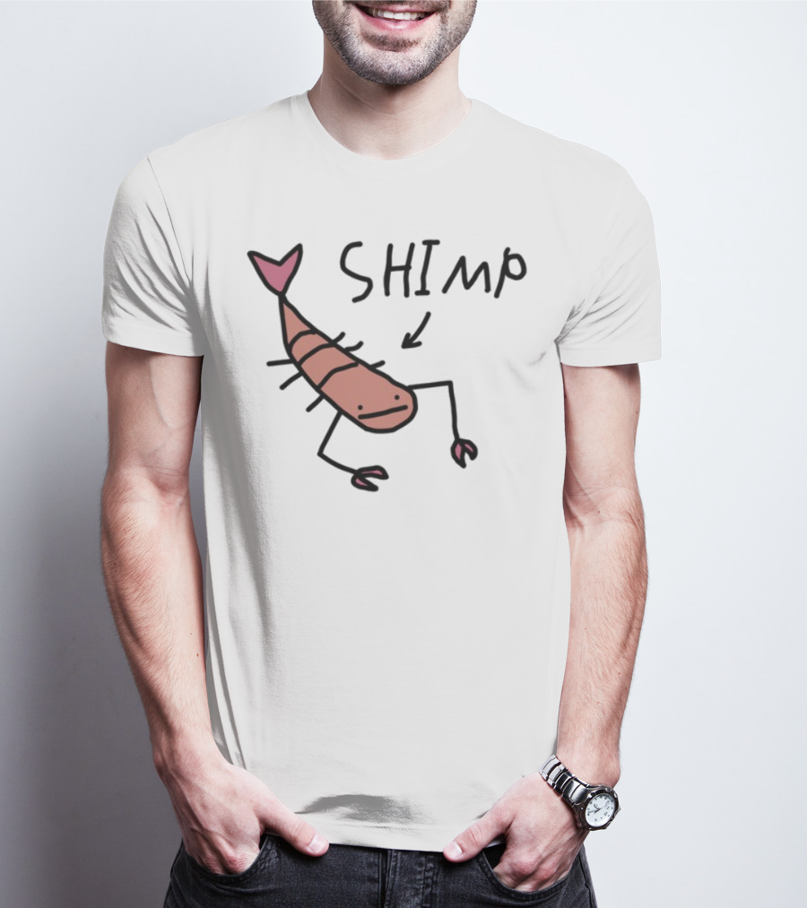 Shimp Cartoon Character Wors S T-Shirt