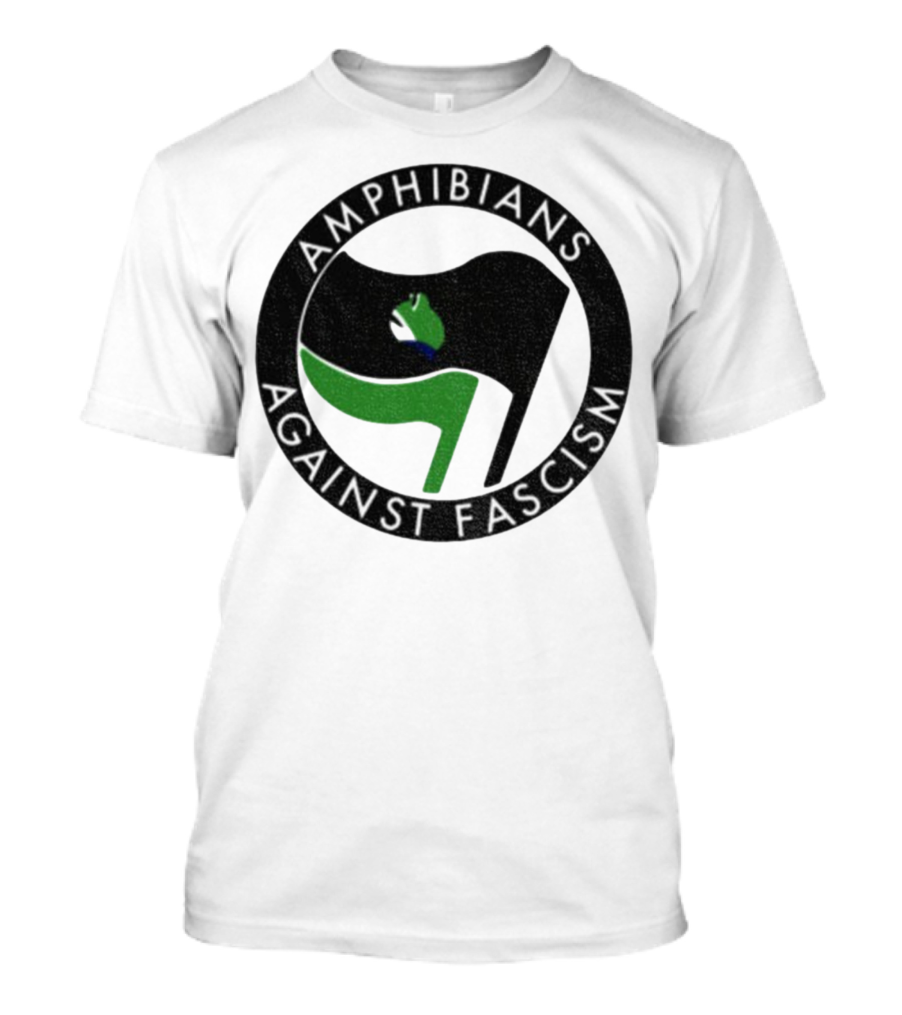 Amphibians Against Fascism Portland Frogs Antifa T-Shirt