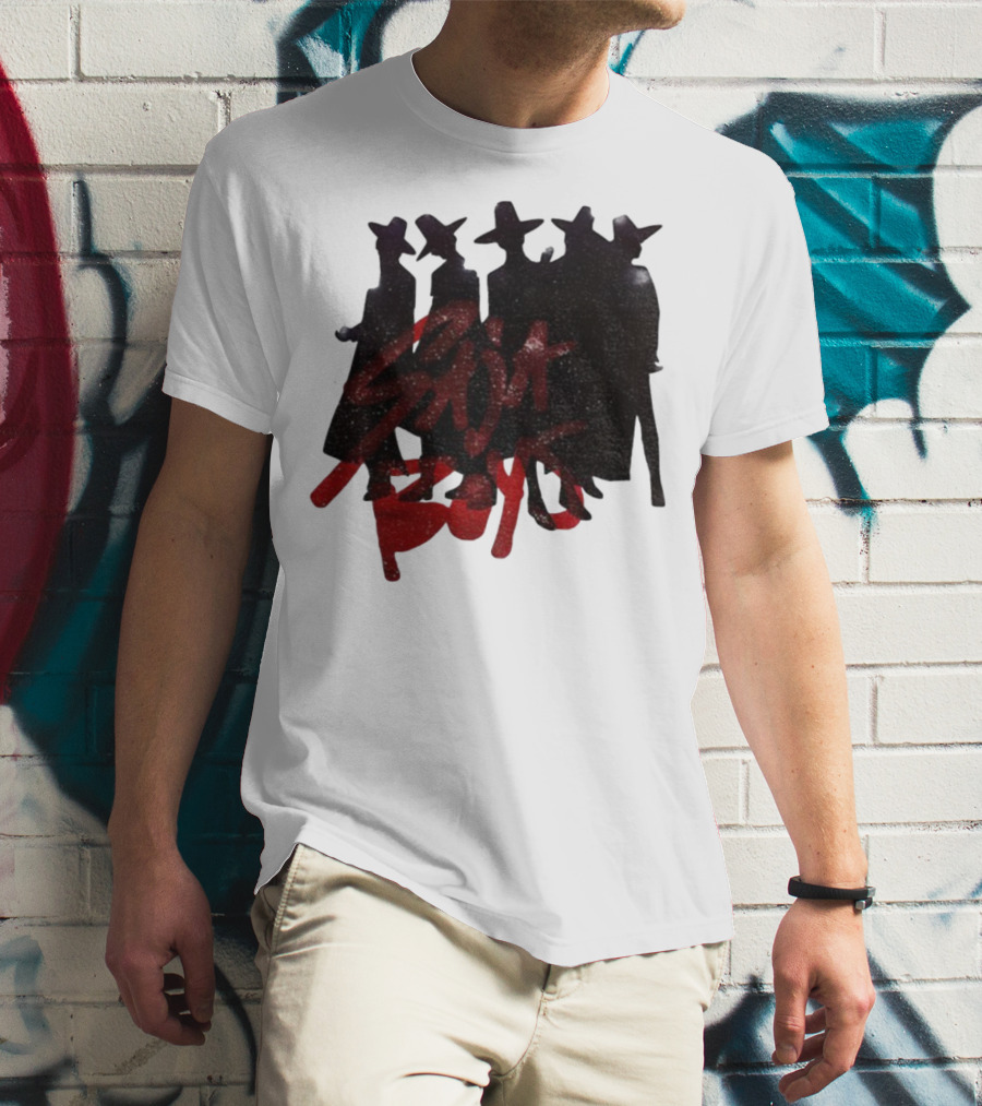 Saja Boys Huntrix Demon Hunter Kpop Vintage Silhouette Design T-Shirt