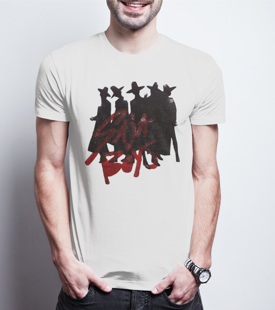 Saja Boys Huntrix Demon Hunter Kpop Vintage Silhouette Design T-Shirt