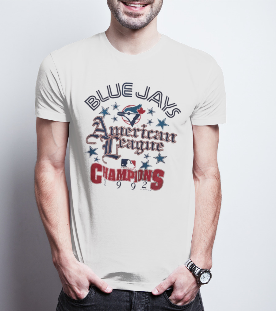 Toronto Blue Jays American League Champions 1992 Victory Celebration T-Shirt