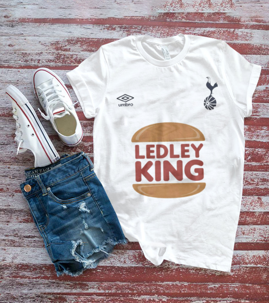 Tottenham Hotspur Umbro Ledley King Burger Logo T-Shirt