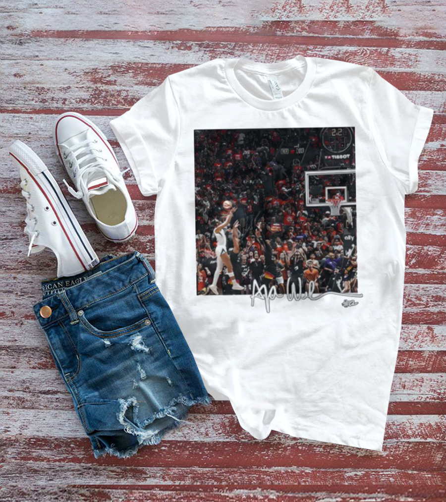 A'ja Wilson Las Vegas Aces Basketball Star Signature Moment T-Shirt