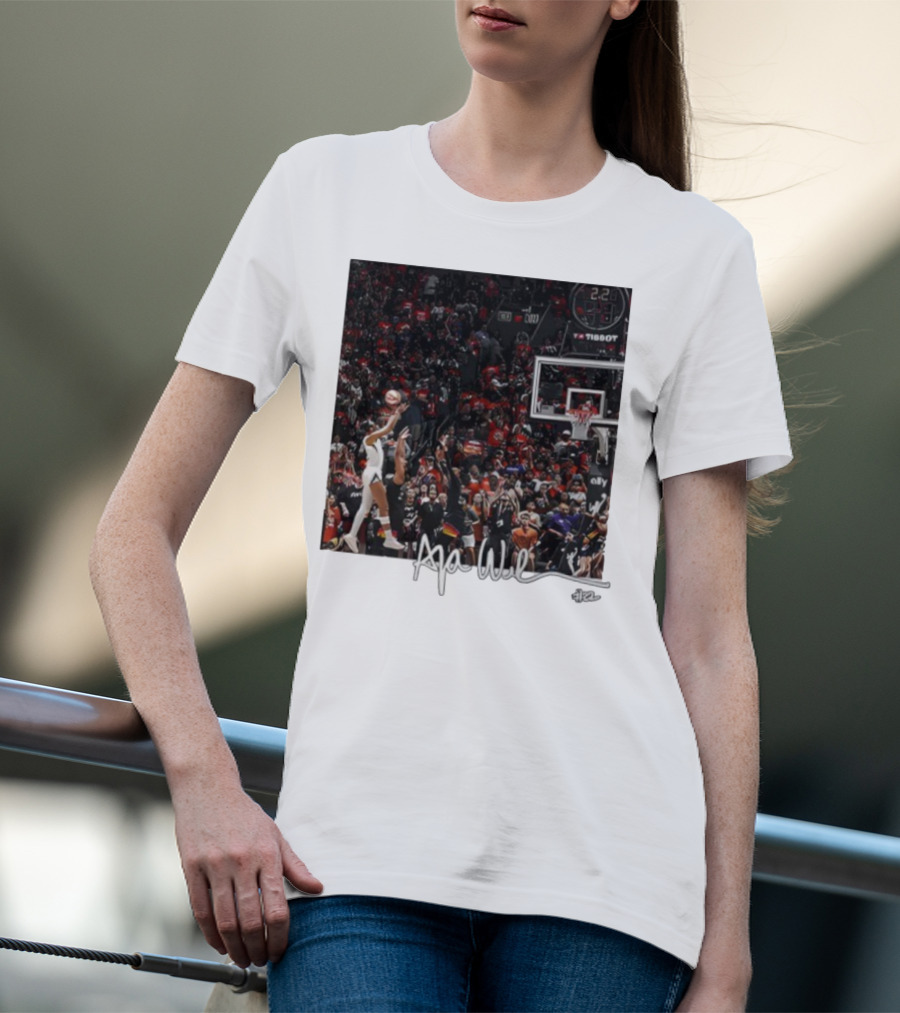 A'ja Wilson Las Vegas Aces Basketball Star Signature Moment T-Shirt