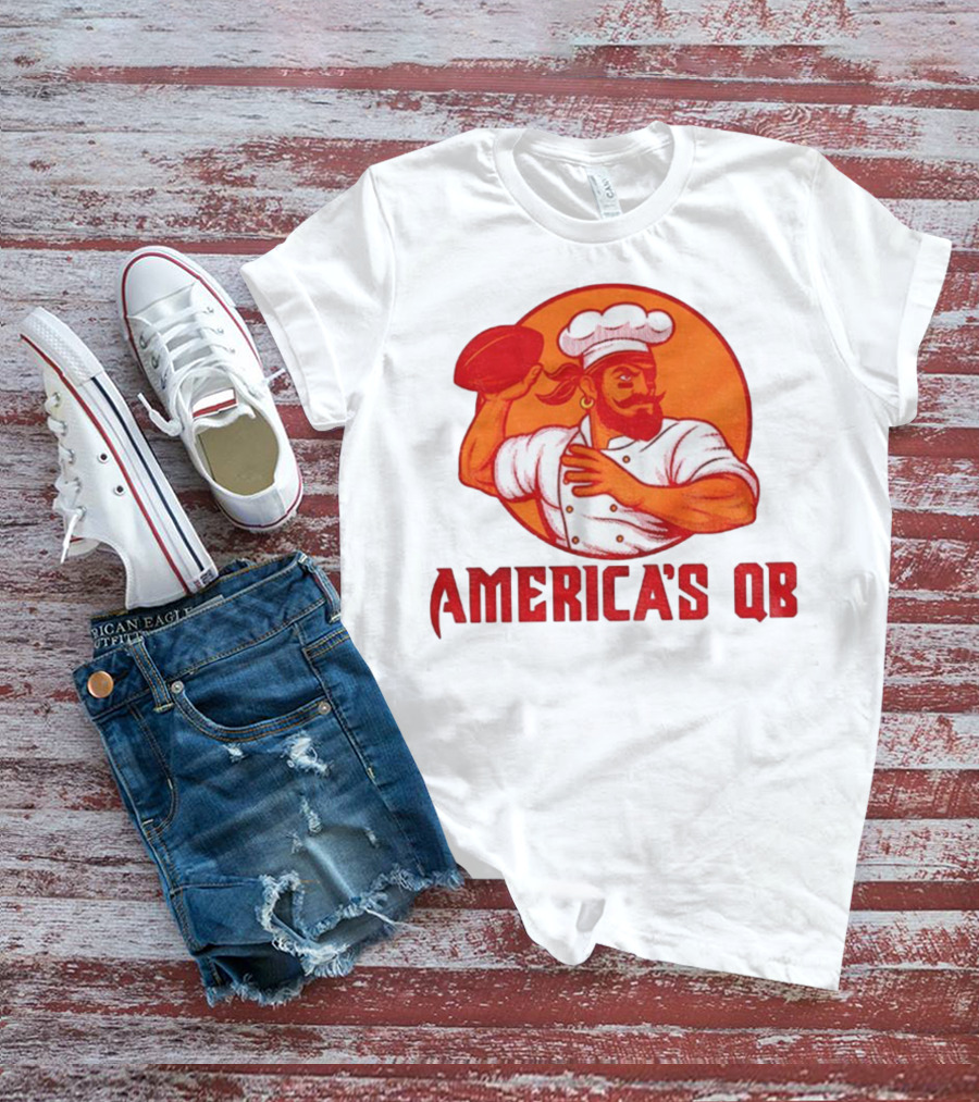 Baker Mayfield America's QB Chef Tampa Bay Buccaneers Football T-Shirt