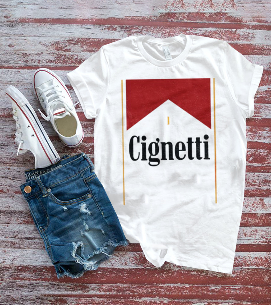 Curt Cignetti Retro Banner Red T-Shirt
