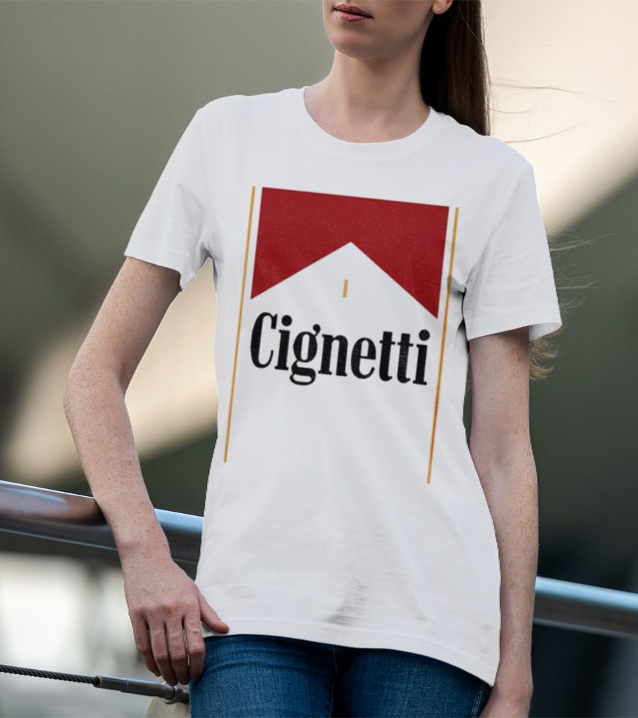 Curt Cignetti Retro Banner Red T-Shirt