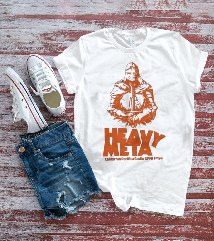 Heavy Meta Knight California Pacifica Radio KPFK FM94 T-Shirt