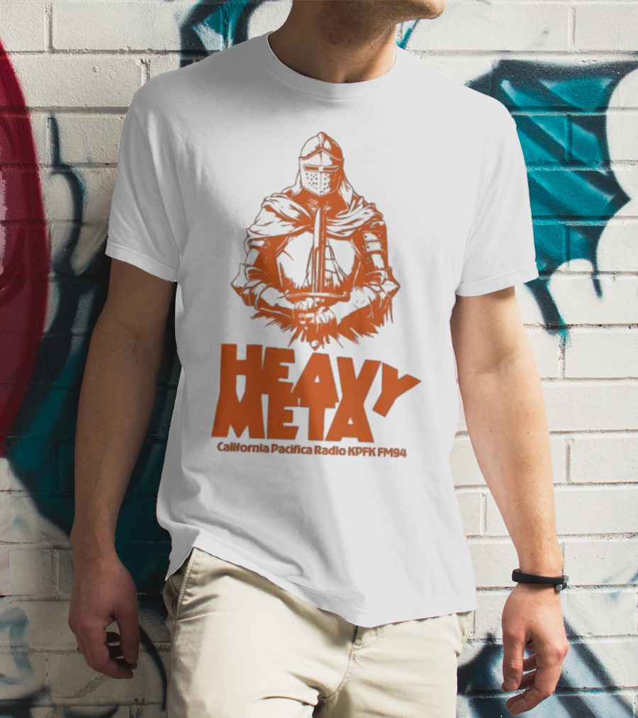 Heavy Meta Knight California Pacifica Radio KPFK FM94 T-Shirt