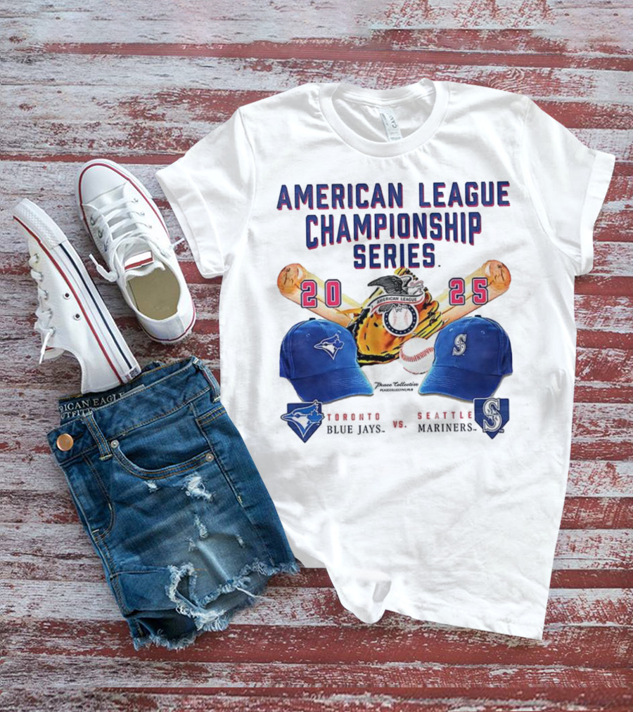 American League Championship Series 2025 Toronto Blue Jays Vs Seattle Mariners T-Shirt