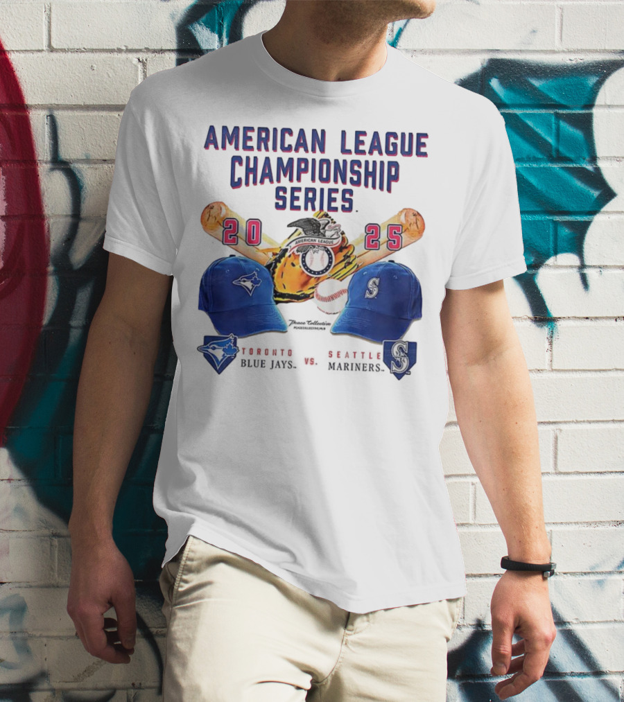 American League Championship Series 2025 Toronto Blue Jays Vs Seattle Mariners T-Shirt